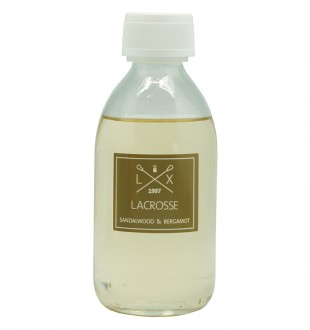 Наполнитель для диффузора lacrosse, sandalwood&bergamot, 250 мл 