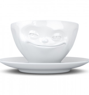 Чайная пара grinning, 200 мл, белая 