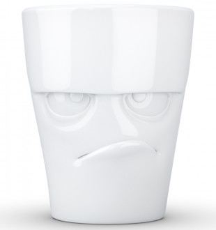 Кружка grumpy, 350 мл, белая 
