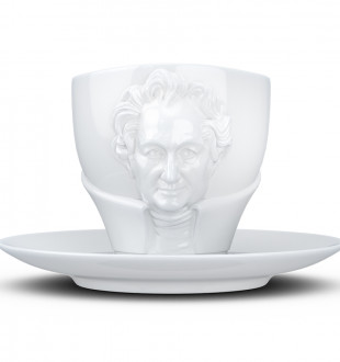Чайная пара talent, goethe, 260 мл, белая 