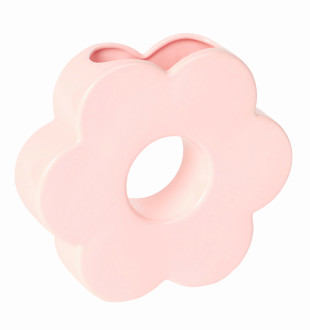 Ваза для цветов daisy, 20 см, розовая 