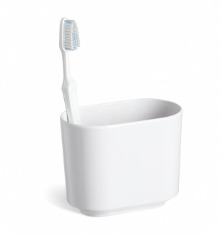 Стакан для зубных щеток step, белый 