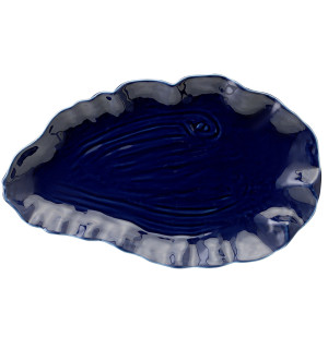 Блюдо сервировочное clams синего цвета из коллекции sea treasures 