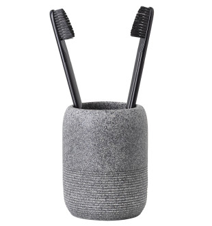 Стакан для зубных щеток loup, графитовый 
