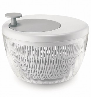 Сушилка для салата twist&dry, белая 