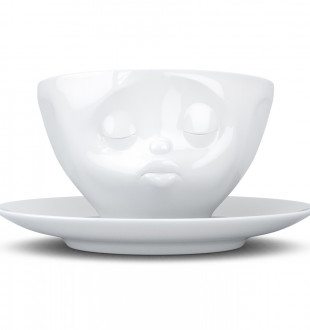 Чайная пара kissing, 200 мл, белая 