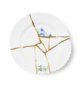 Тарелка Kintsugi 