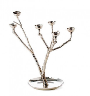 Подсвечник Twiggy S silver 