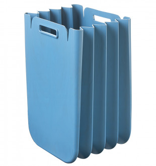 Корзина для белья складная eco packly, голубая 