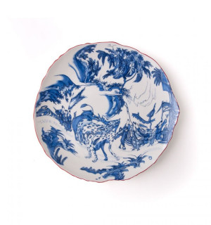 Тарелка Blue Chinoiserie 