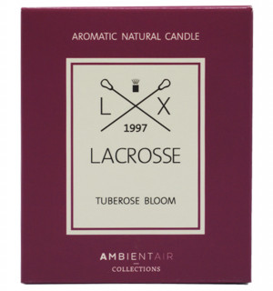 Свеча ароматическая lacrosse, tuberose bloom, 40 ч 