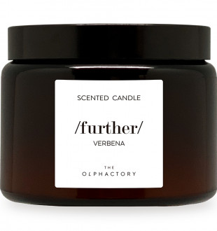 Свеча ароматическая the olphactory, further, verbena, 60 ч 