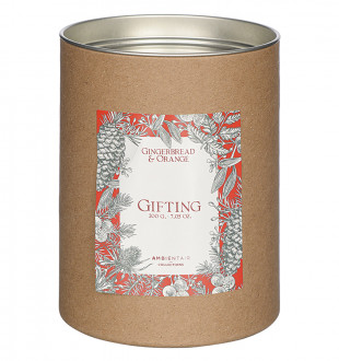 Свеча ароматическая gifting, gingerbread&orange (новая), 40 ч 