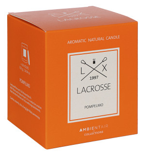 Свеча ароматическая lacrosse, pompelmo (новая), 60 ч 