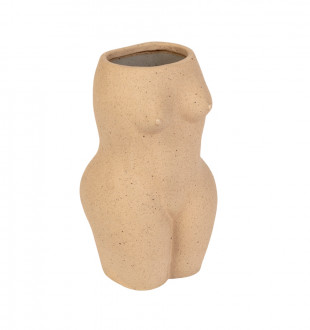 Ваза для цветов body, white, 18,8 см 