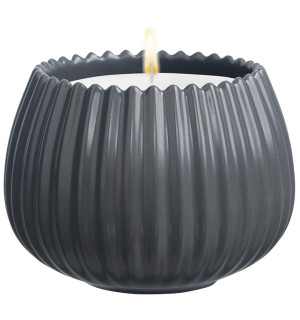 Свеча ароматическая sandalwood, bergamot & citrus из коллекции edge, серый, 30 ч 