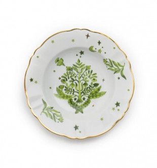 Тарелка глубокая FLORAL 23 см 