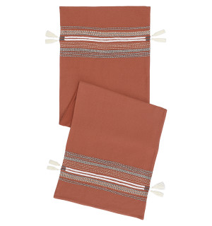 Дорожка на стол с вышивкой braids из коллекции ethnic, 45х150 см 