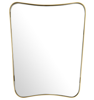 Зеркало настенное raffin, 45х36 см, золотое 