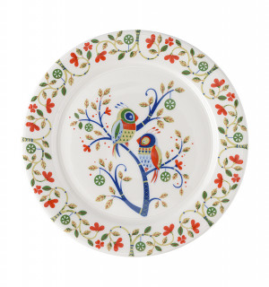 Тарелка love birds из коллекции birds of paradise, D18 см 