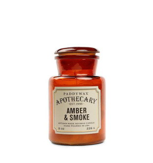 Большая свеча AMBER & SMOKE в аптекарской баночке 227 гр 