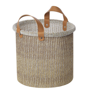 Корзина для хранения sustainable collection, D27х25 см, бежевая 
