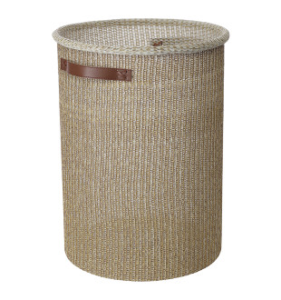 Корзина для хранения sustainable collection, D37х52 см, бежевая 