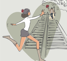 Постер от Софии Чарп "Rendez-vous" 30х40 см Коллекция Стиль Жизни