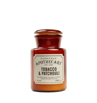 Большая свеча TOBACCO & PATCHOULI в аптекарской баночке 227 гр 