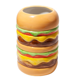 Ваза для цветов fast food, burger, 18 см 