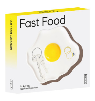 Поднос декоративный fast food, egg, 14,5x14 см 