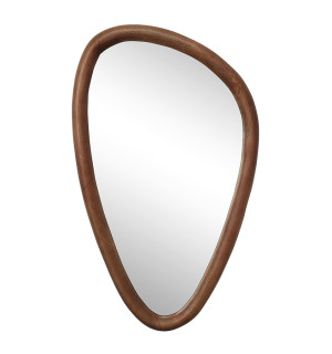 Зеркало настенное torhill, 42х70 см, коричневое 