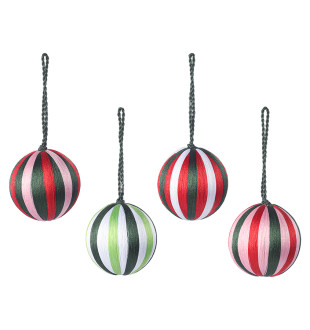 Набор елочных украшений show time из коллекции new year essential, 4 шт. 