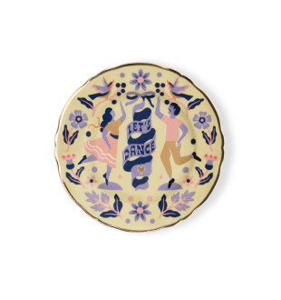 Тарелка пирожковая LET'S DANCE 16,5 см LA TAVOLA SCOMPOSTA