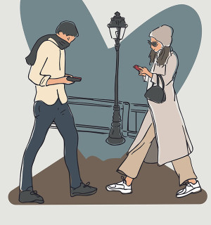 Постер от Софии Чарп "Lanterne" 30х40 см Коллекция Стиль Жизни