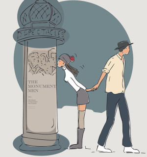 Постер от Софии Чарп "Spectacles" 30х40 см Коллекция Стиль Жизни